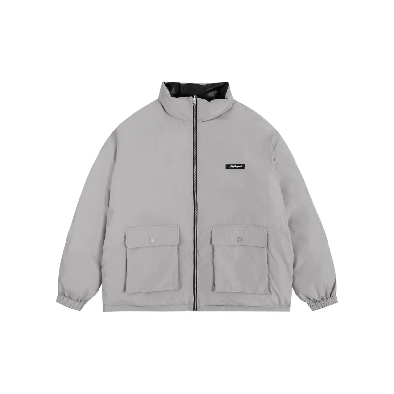 Atry Alphabet Slogan Series Puffer Jacket Unisex-2