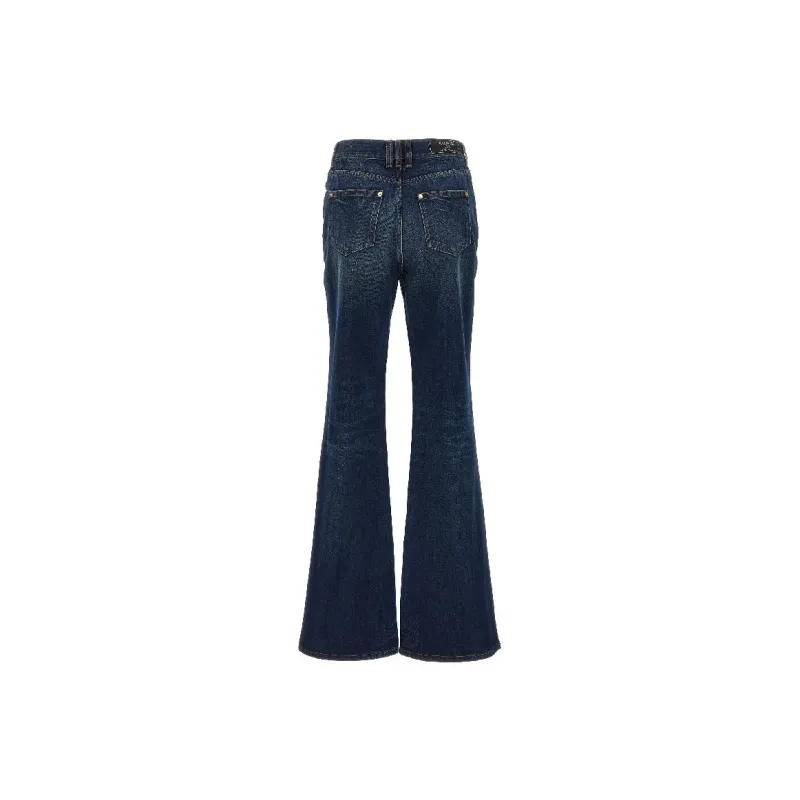 BALMAIN Vintage Flared Denim Jeans 'Blue'-1