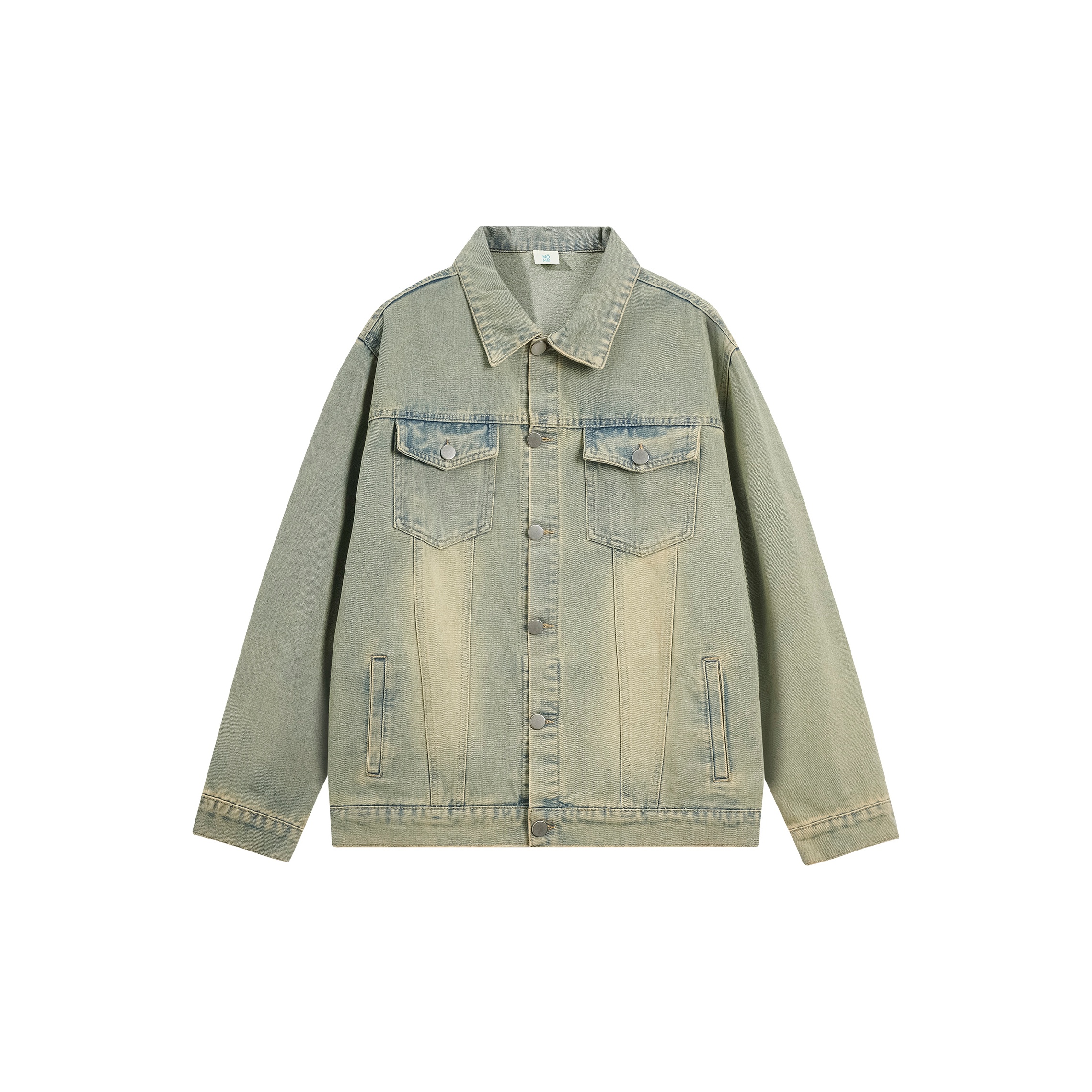 NOME Denim Jackets Unisex Light Blue L - POIZON