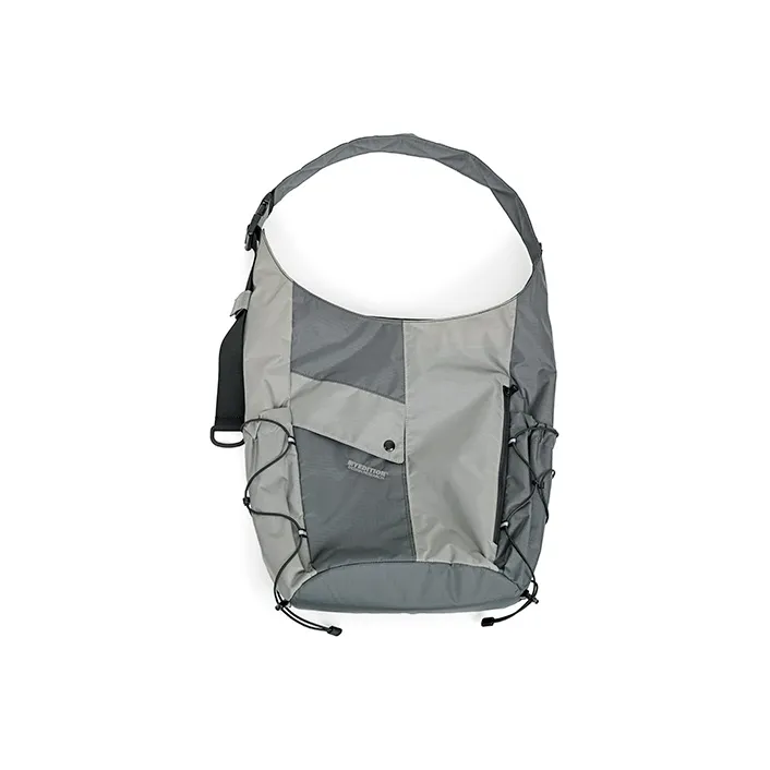 MYEDITION Laptop Bag, Bucket Bag, Shoulder Bag, Crossbody Bag Polyester Black/Gray Unisex-16