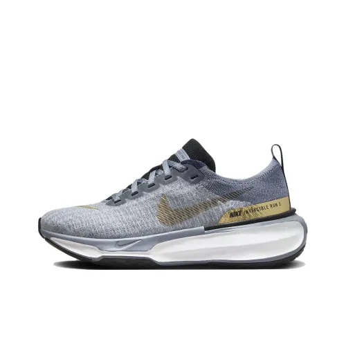 Nike ZoomX Invincible 3 Ashen Slate Metallic Gold Women's