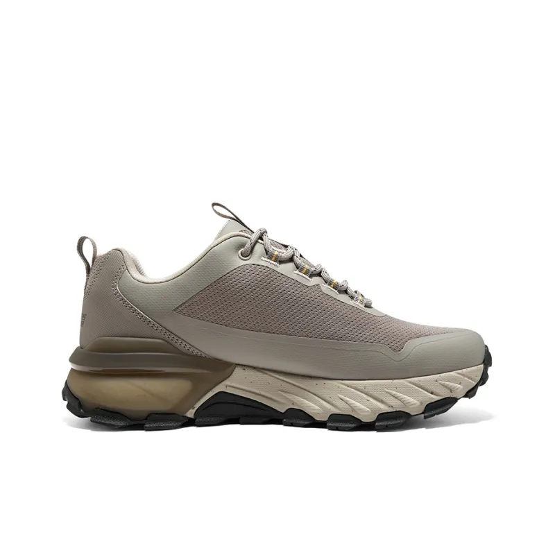 Skechers Max Protect Slip Resistant Low Top Outdoor Shoes Men's Gray-1