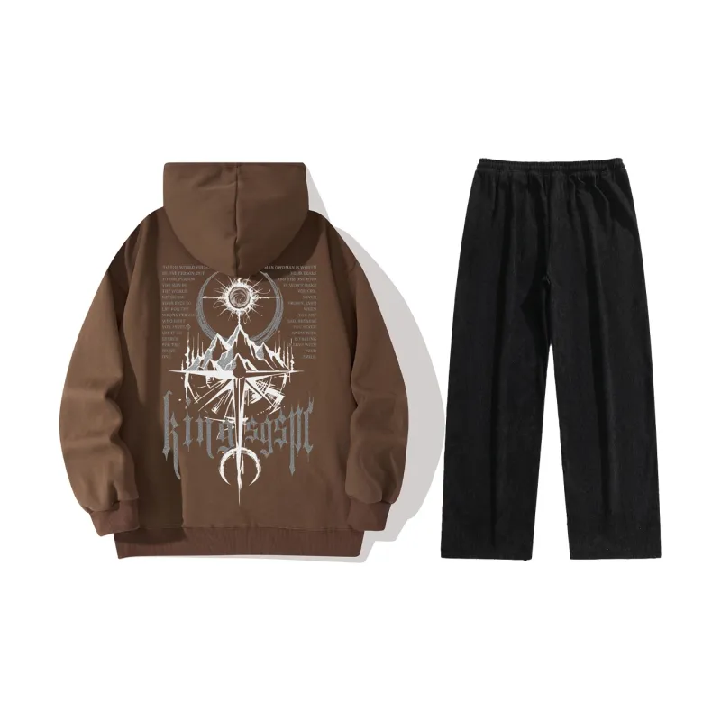 Kingsgspc Sweatshirt Set Unisex-22