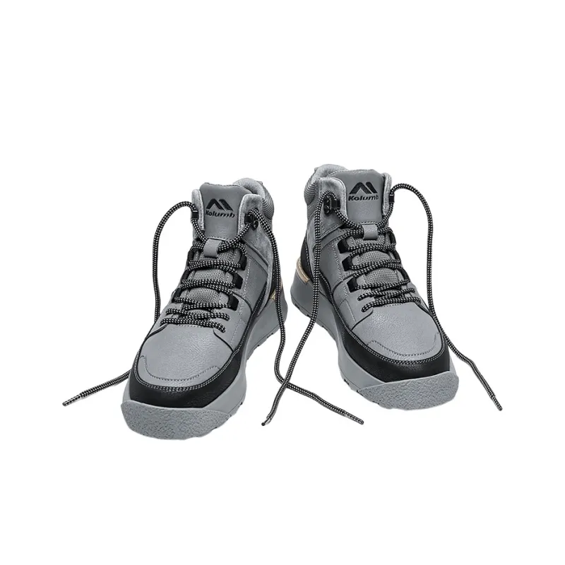 KOLUMB Anti Slip Wear Resistant Mid Top Casual Shoes Men's-2
