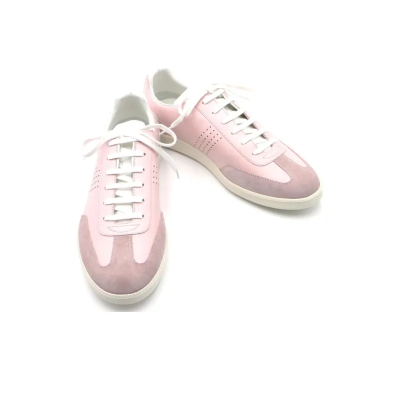 DIOR B01 German Army Trainers Low Top Stylish Skateboarding Shoes Men's Pink-2