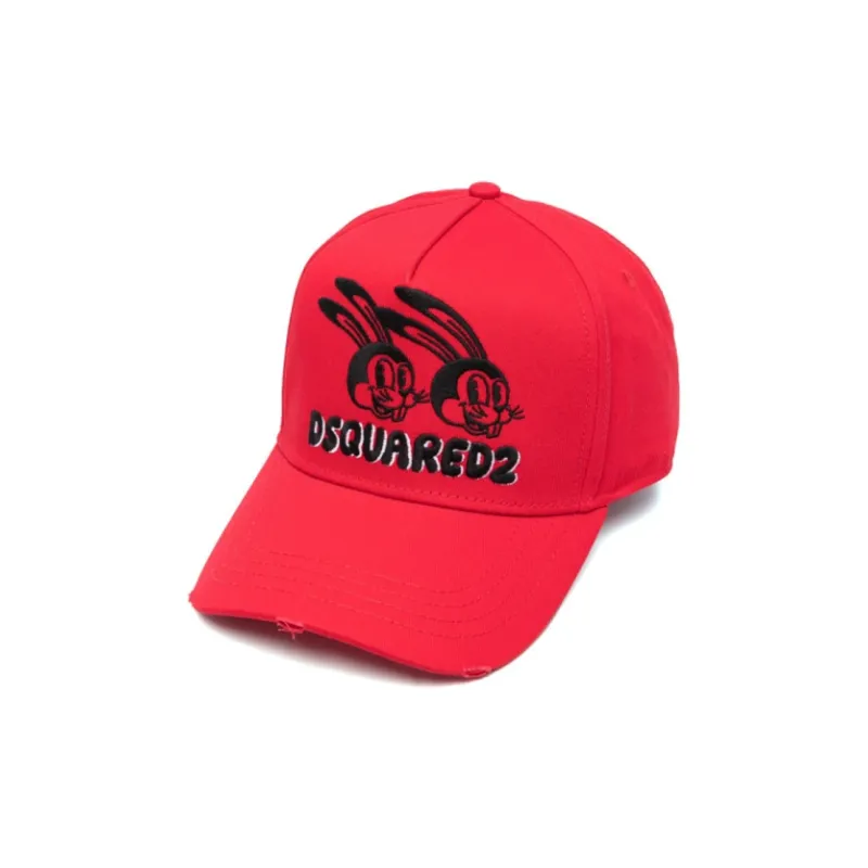 DSQUARED 2 Baseball Caps Men's Red-0