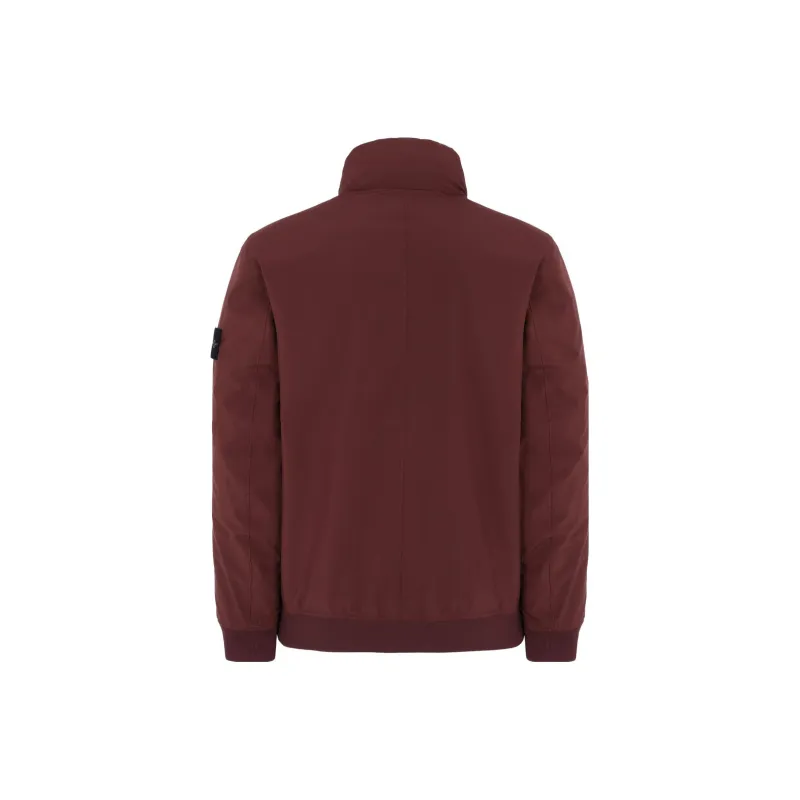 STONE ISLAND Jackets Men Burgundy-1