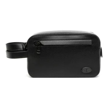 Mulberry Cow Leather Clutch Men's Black