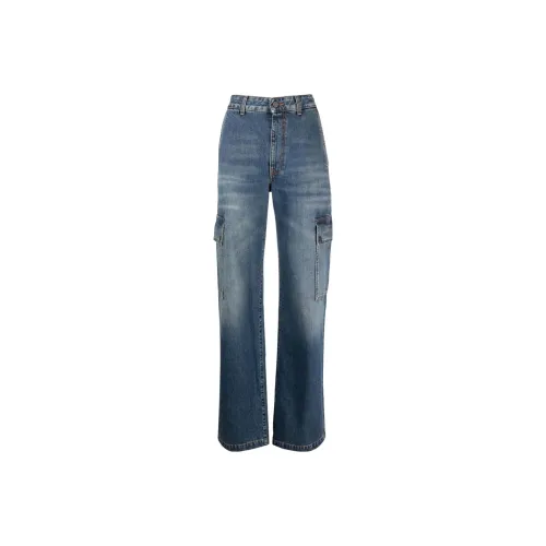 Stella McCartney Cargo-pockets Straight-leg Jeans