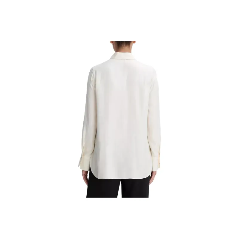 VINCE Pointed collar Long sleeve Shirt-1