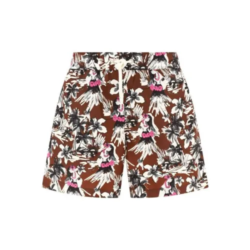 PALM ANGELS Hula Floral-motif Swim Shorts