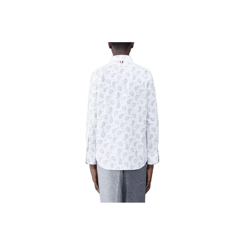 THOM BROWNE Shirts Men White-1