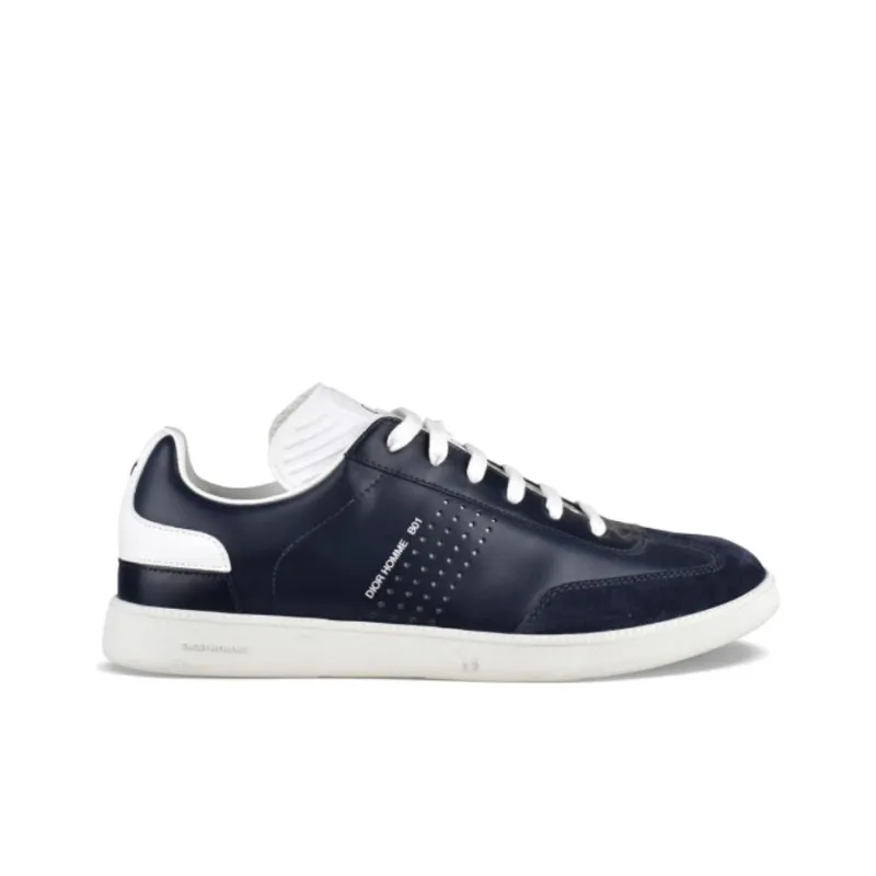 DIOR B01 German Army Trainers Low-Top Skateboard Shoes Women's Black-1