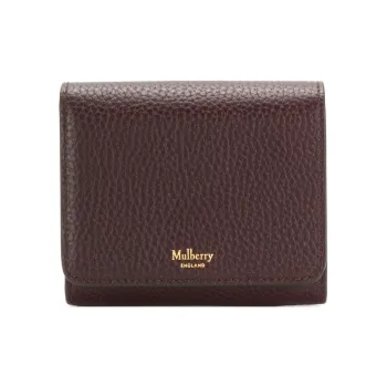 Mulberry Leather Wallet Women's Brown