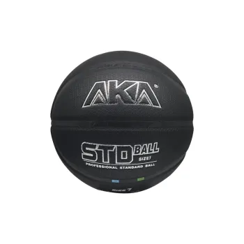 AKA PU Basketball Black Size 7 Ball Training Unisex