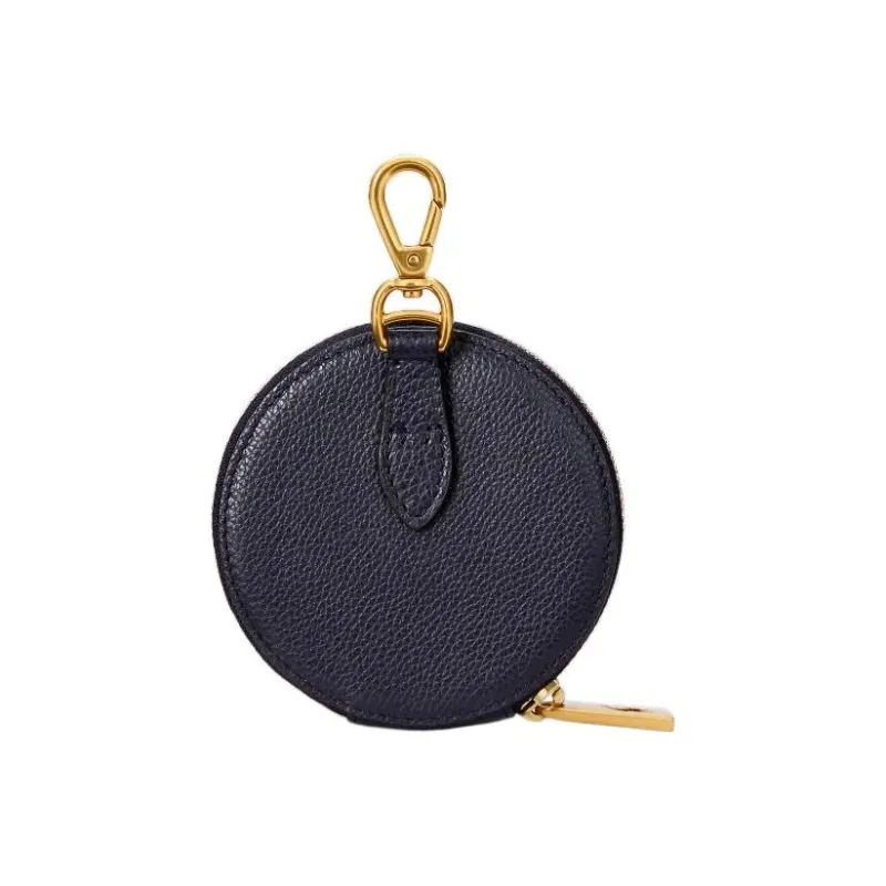 Polo Ralph Lauren Leather Coin Purse Women's Marine Blue-1