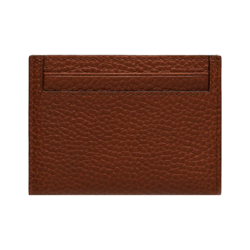 Mulberry Grain Cow Leather Card Holder Card Holder Women's Umber-1