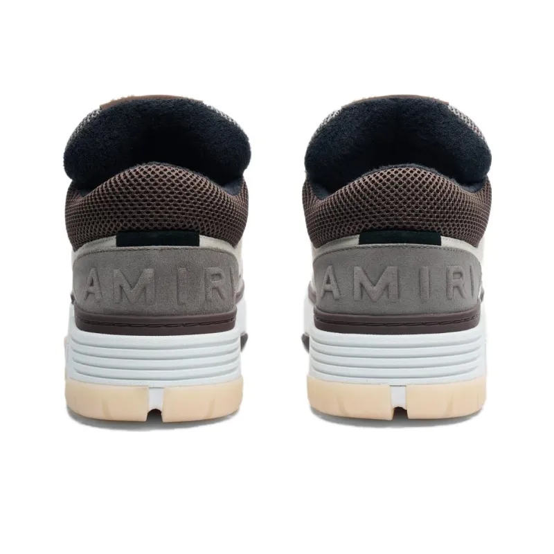 AMIRI Low Top Skateboard Shoes Men's Brown-4