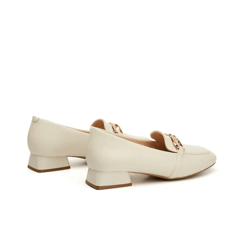 DAPHNE Loafers Women's Black/Apricot/Ecru-16