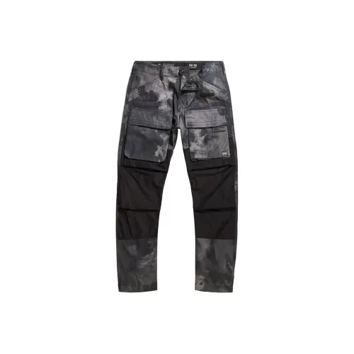 G-STAR RAW Cargo Pants Men Black Faded Camouflage