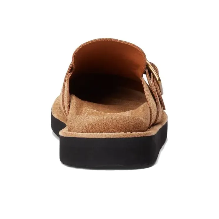 Polo Ralph Lauren Buckle-strap Suede Mules-4
