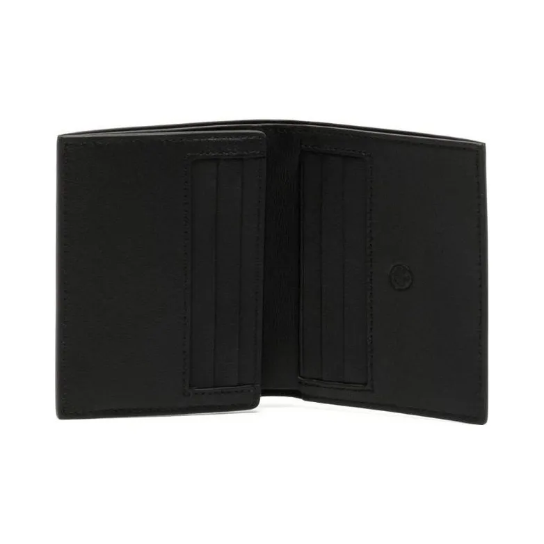 Mulberry Leather Wallet Regular Men's Black-2