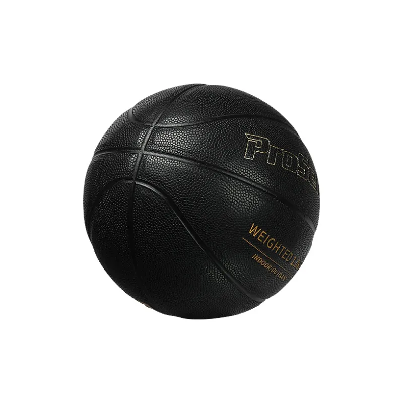ProSelect Weighted Training Ball Collection PU Basketball Black Size 7 Training Unisex-1