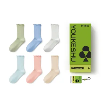 YOUKESHU Unisex Mid Calf Socks