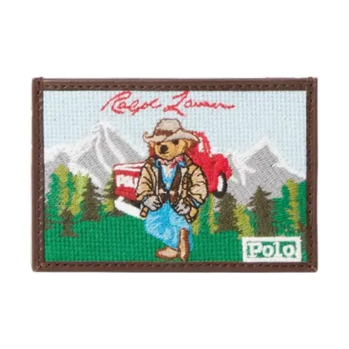 Polo Ralph Lauren Leather Card Holder Men's Multicolor