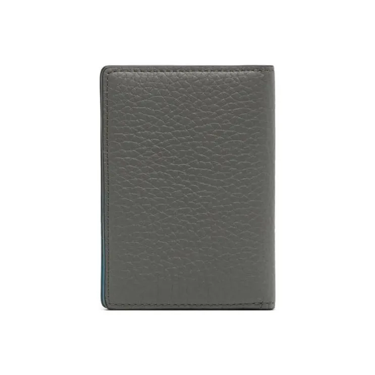 Mulberry Calfskin Card Holder Card Holder Men's Gray-2