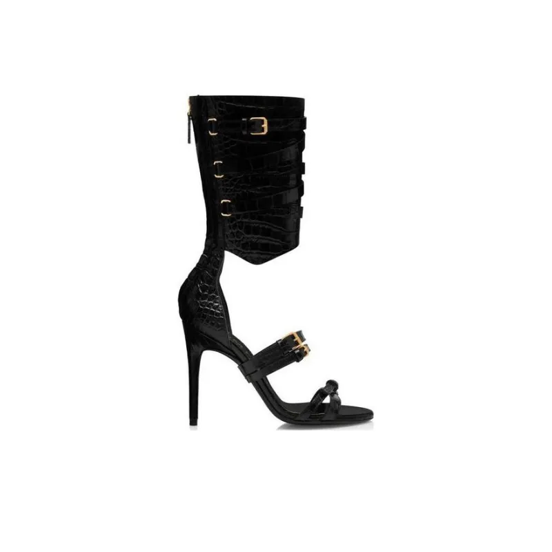 TOM FORD One Strap Sandals 10.5cm Women's Black-1