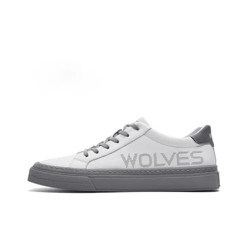 SEPTWOLVES Skateboard Shoes Men Low-Top