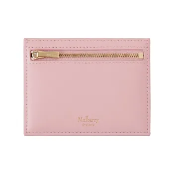 Mulberry Zipped Grained Leather Cardholder