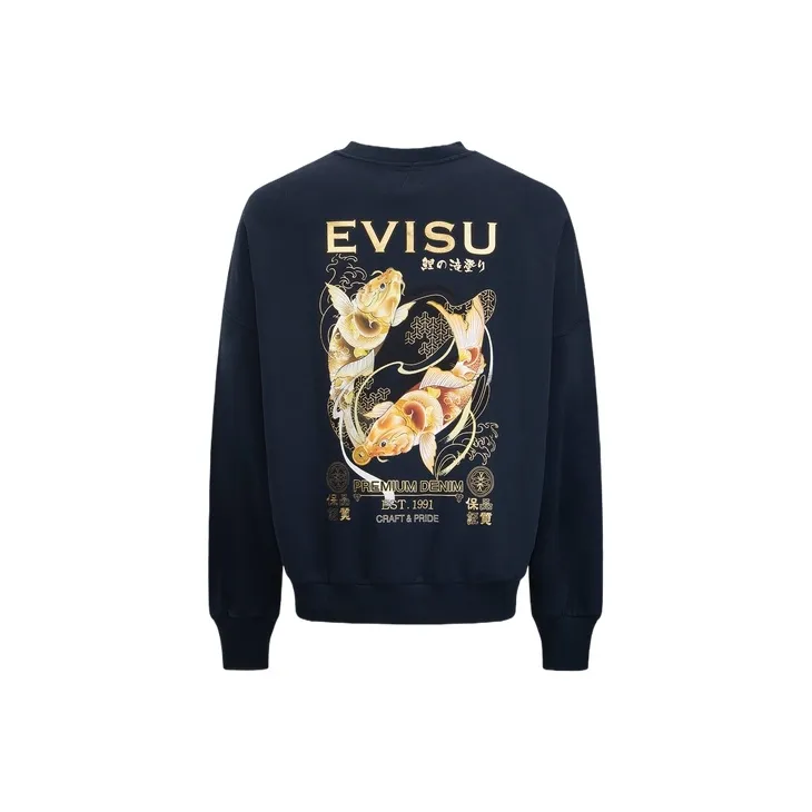 EVISU Sweatshirts Unisex-1