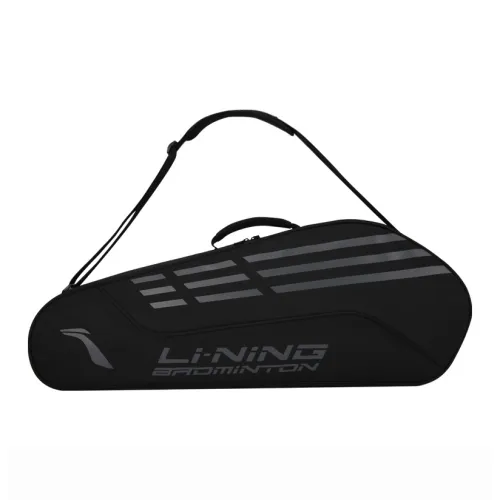 LiNing Badminton Racket Bags 3 Pack Shoulder Bag Black Unisex
