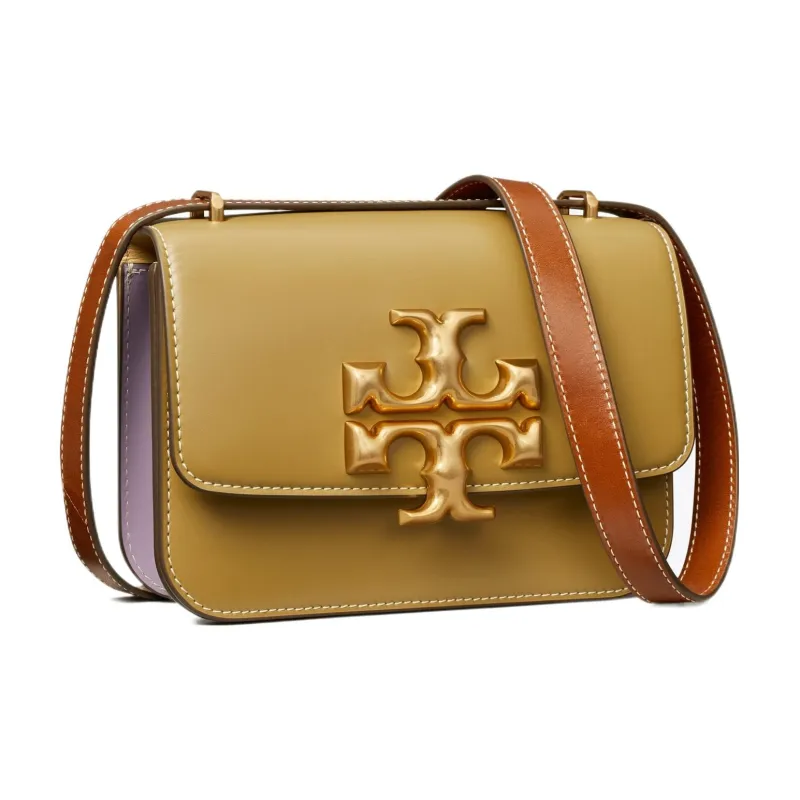TORY BURCH Eleanor Calfskin Crossbody Bag Shoulder Bag Women's Coconut Yellow-1