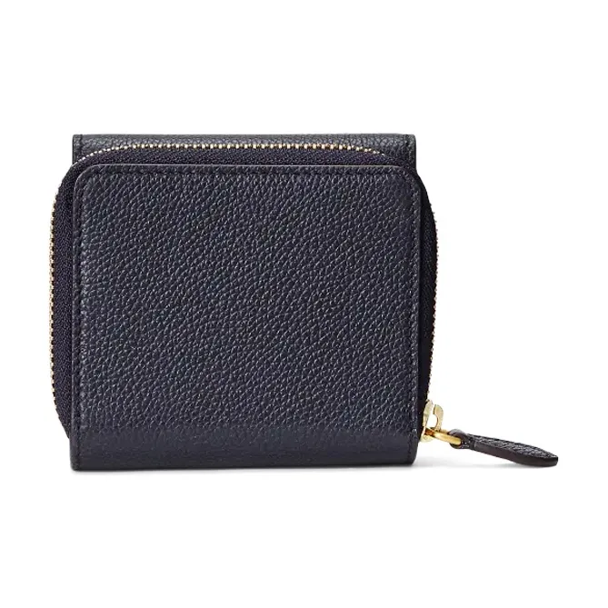 Polo Ralph Lauren Polo ID Leather Wallet Women's Marine Blue-1