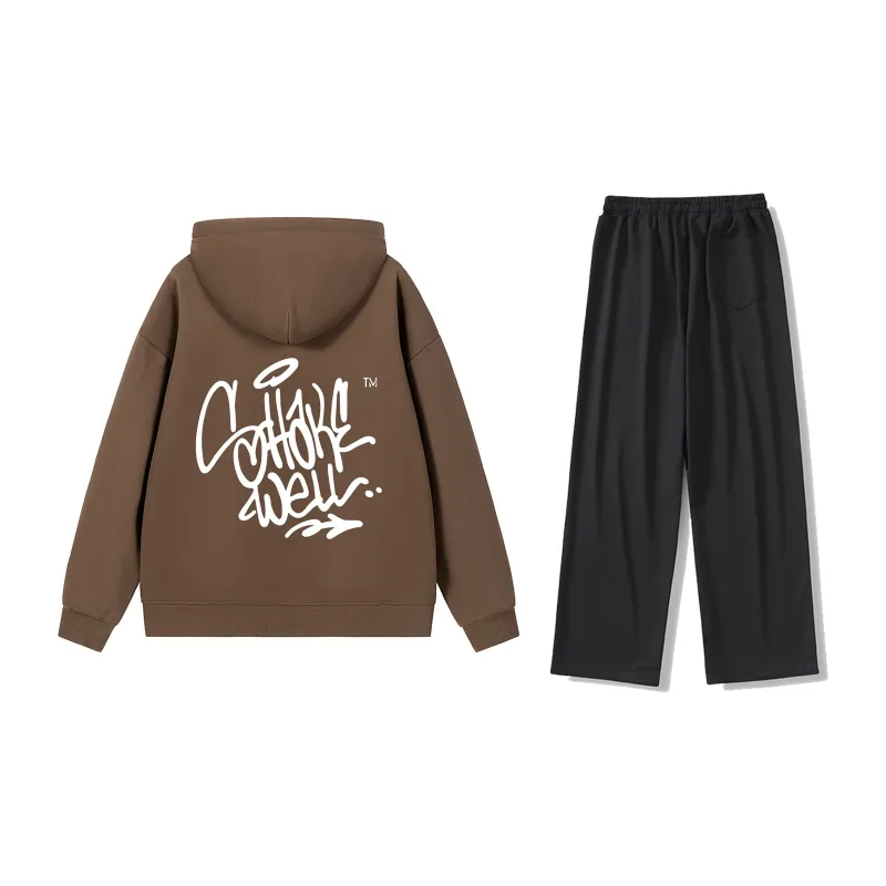 LIGHTNING BEAR Sweatshirt Sets Unisex-12