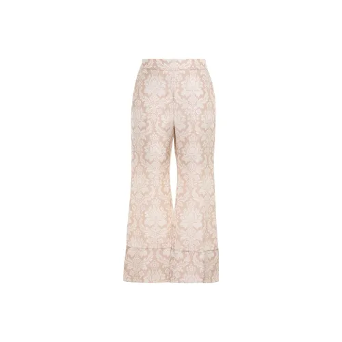 Zimmermann Sensory Kick Flare Silk Trousers