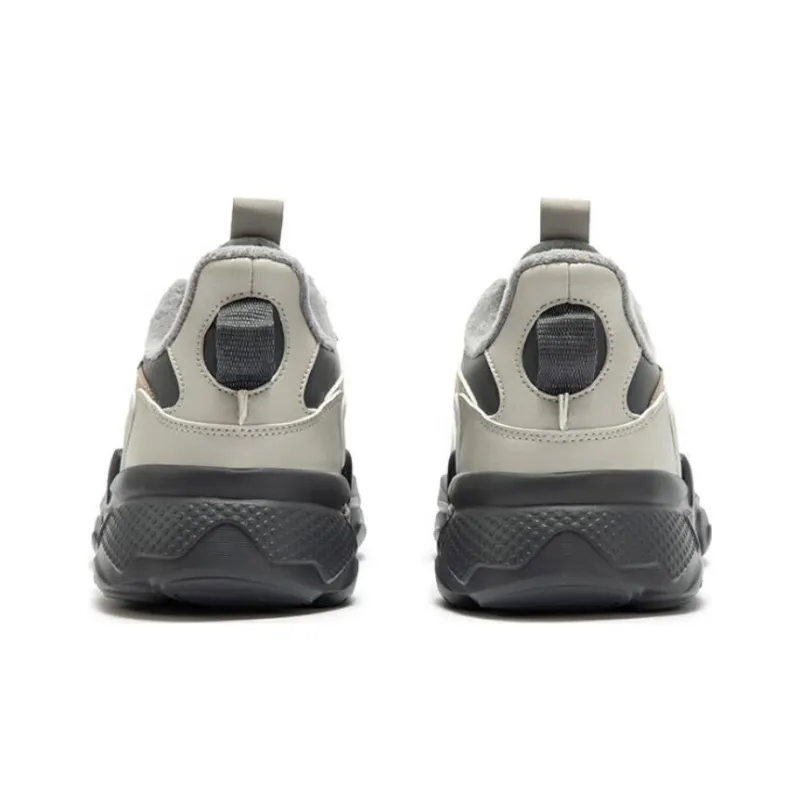 361° Dragon Se Cushioning And Breathable Low Top Running Shoes Men's Pumice Smoke Gray-3