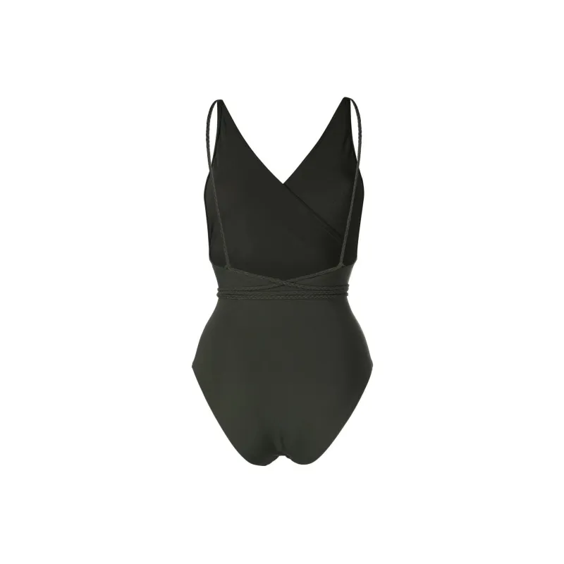 TOTEME V-neck Tied-waist Swimsuit-1