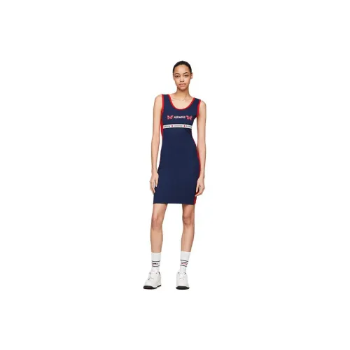 Tommy Hilfiger Sleeveless Dresses Women's Dark Blue DY4