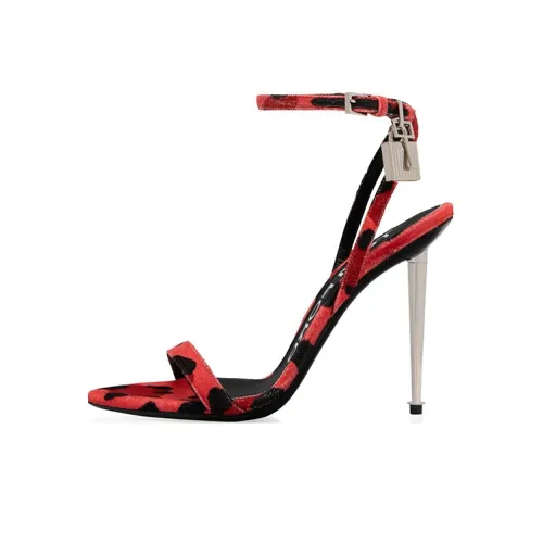 TOM FORD One Strap Y-3 10.5cm Women's Red Black
