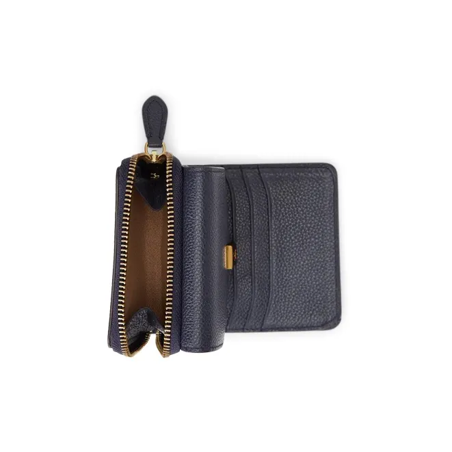 Polo Ralph Lauren Polo ID Leather Wallet Women's Marine Blue-2