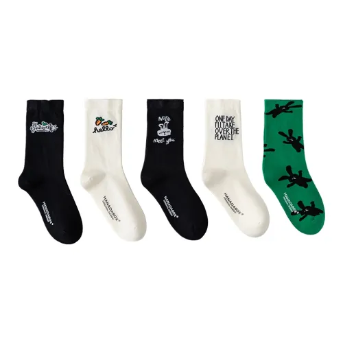 HANADASOX Unisex Mid-Calf Socks