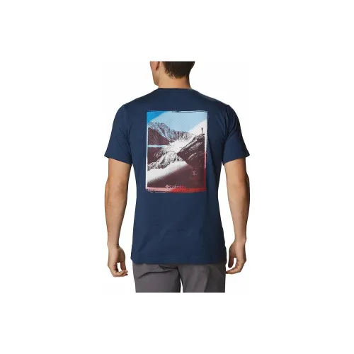 Columbia Winter T-Shirts Men Marine Blue