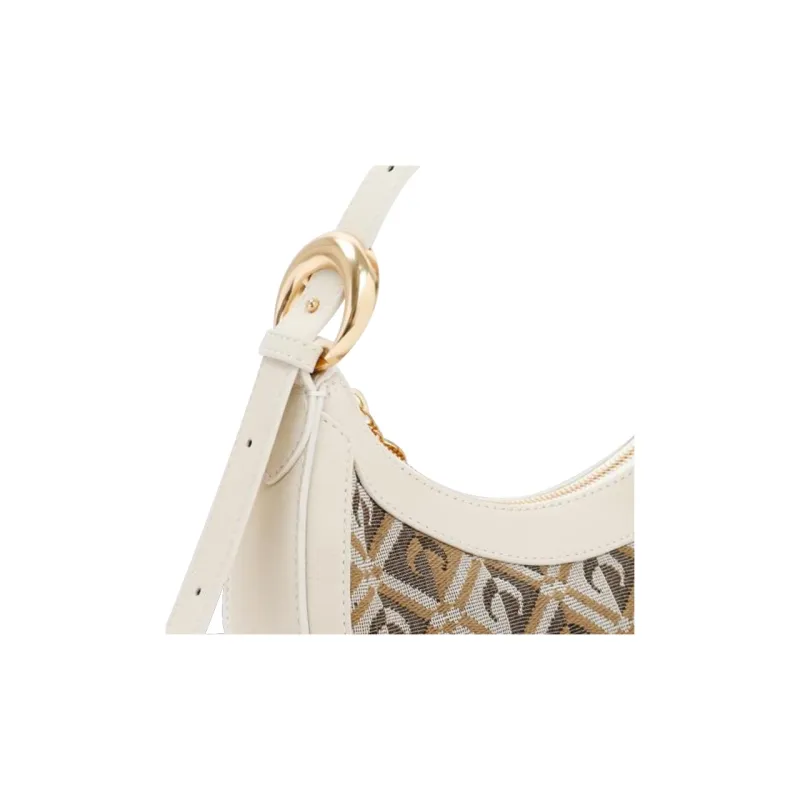 Marine Serre Leather One Shoulder Handbags Regular Women's Beige-3