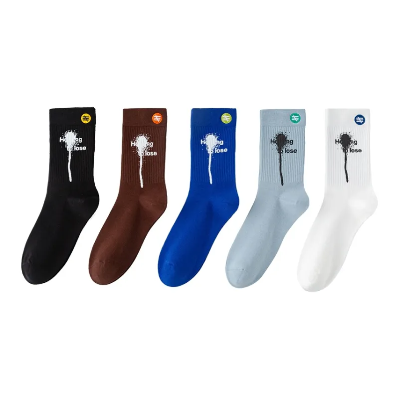 HANADASOX Unisex Mid-Calf Socks-0