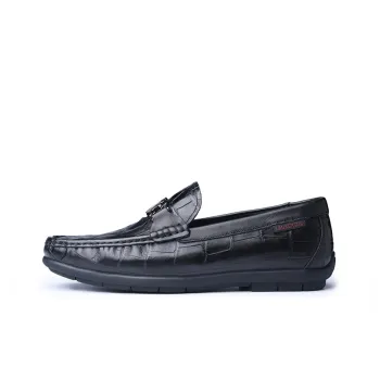 LAORENTOU Loafers Men Black/Brown