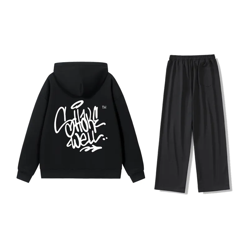 LIGHTNING BEAR Sweatshirt Sets Unisex-19